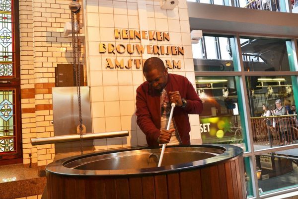 Darey Art Alade at the Heineken Experience