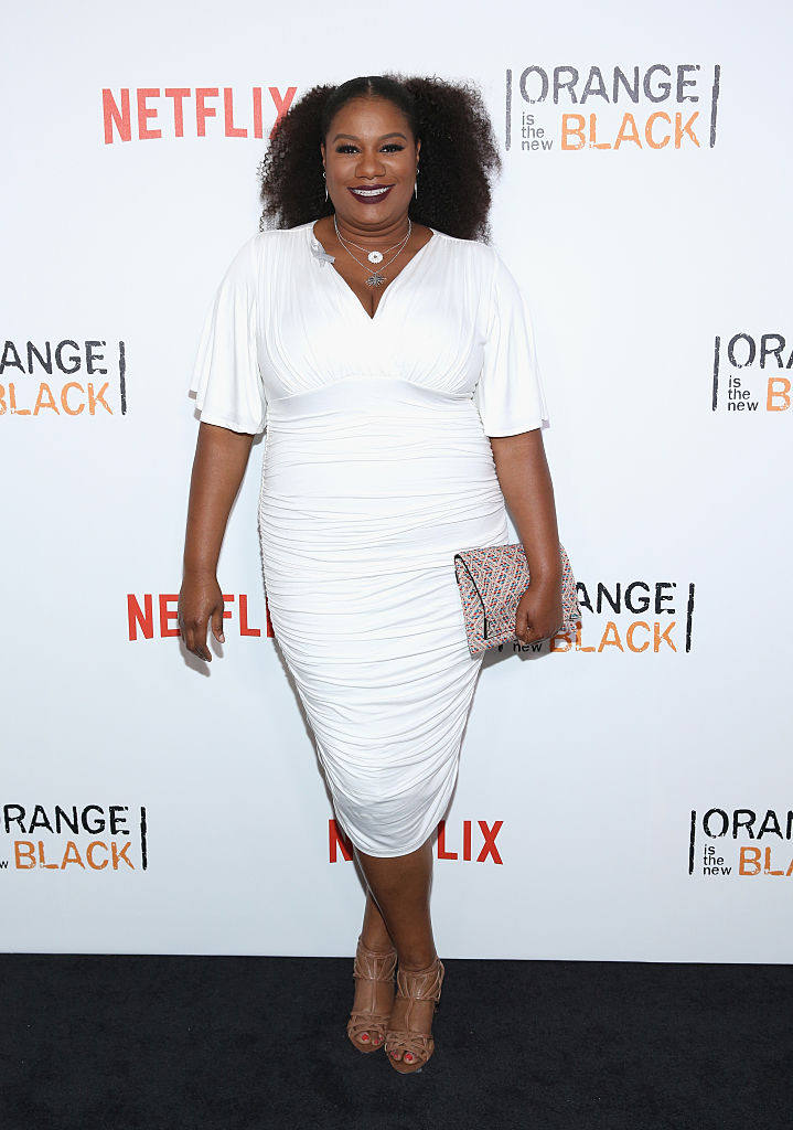 NEW YORK, NY - JUNE 16: Actress Adrienne C. Moore attends "Orange Is The New Black" New York City Premiere at SVA Theater on June 16, 2016 in New York City. (Photo by Robin Marchant/Getty Images)