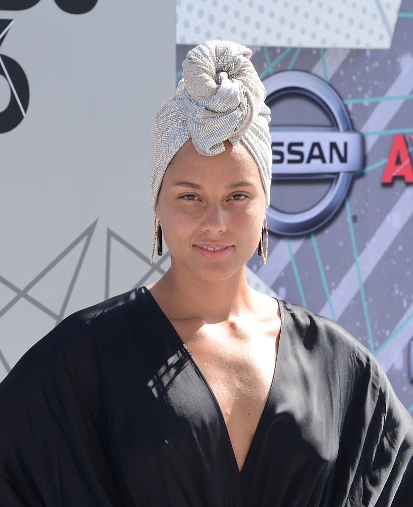 LOS ANGELES, CA - JUNE 26: Alicia Keys attends the 2016 BET Awards at Microsoft Theater on June 26, 2016 in Los Angeles, California. (Photo by C Flanigan/Getty Images)