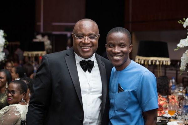 Gabriel Ogbechie with Godman Akinlabi