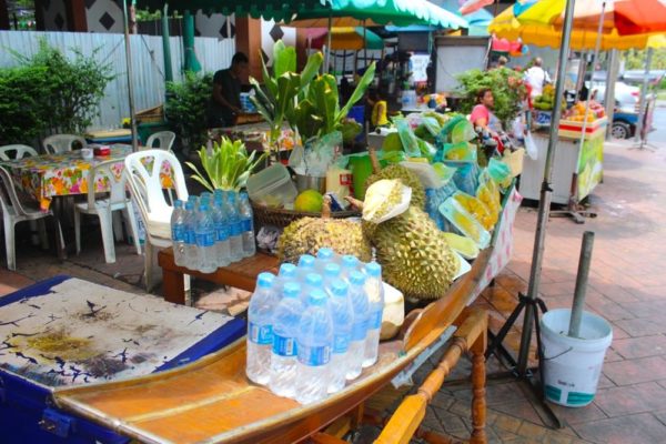 Local Fruit seller in Bangkok