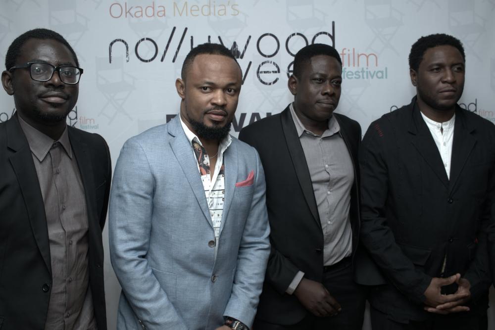 Niyi AKINMOLAYAN (Falling's Director) - Moses INWANG (Stalker's Director) - Walter TAYLAUR (Gbomo Gbomo Express' Director) - Seyi BABATOPE (Lunch Time Heroes' Director)