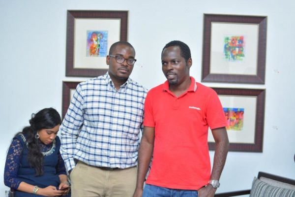 Obafunso Adenekan & Exhibiting Artist, Tolu Aiki