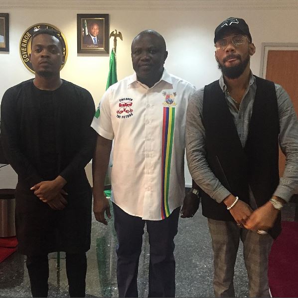 Olamide, Gov Ambode, Phyno