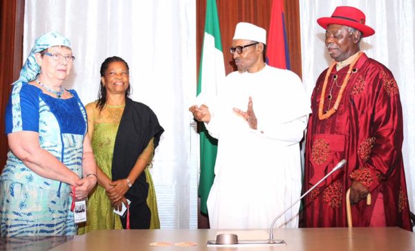 President Buhari Meets Niger Delta Leaders1