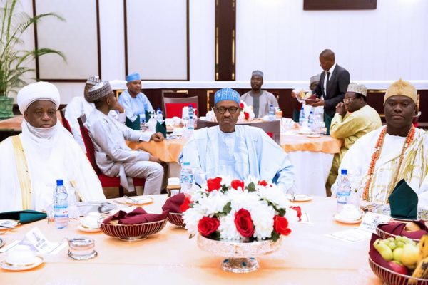 President Buhari hosts traditional rulers5