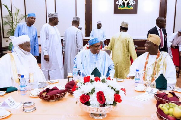 President Buhari hosts traditional rulers7