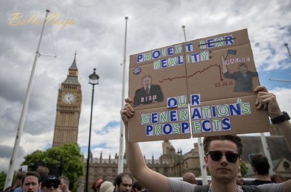 Protest in London After Brexit2