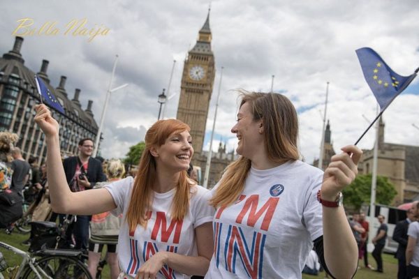 Protest in London After Brexit4