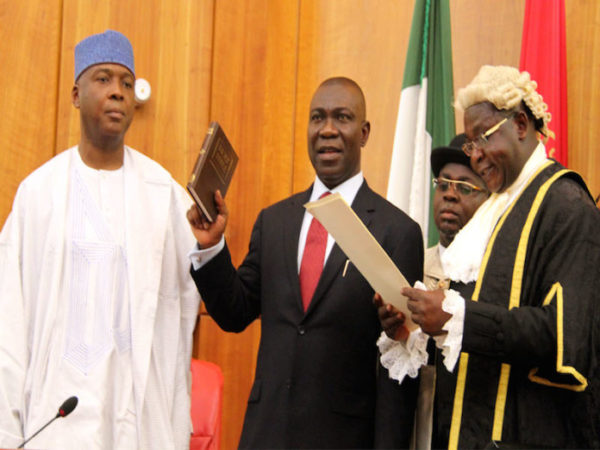 Saraki and Ekweremadu Swearing in