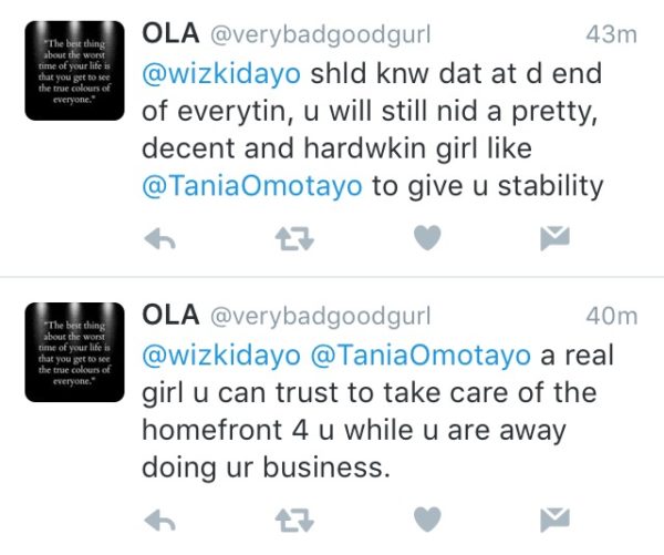 Wizkid Tania Omotayo (5)