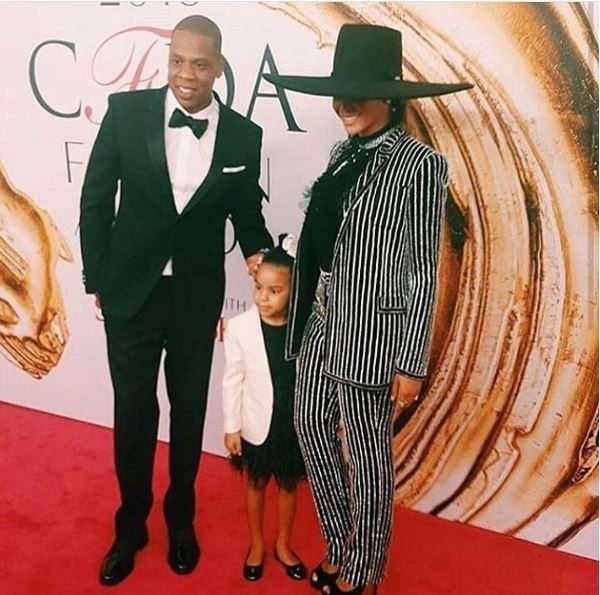 beyonce blue ivy jay z cfda awards bella naija