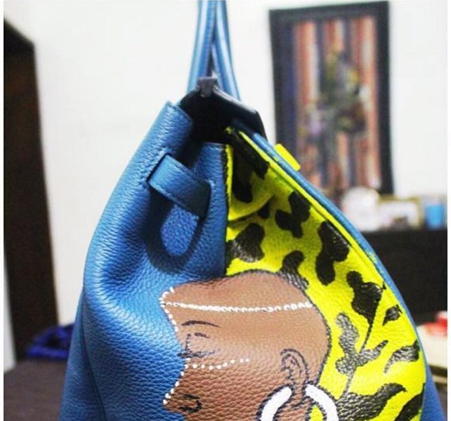 Custom Painting $15,000 Birkin Bag 
