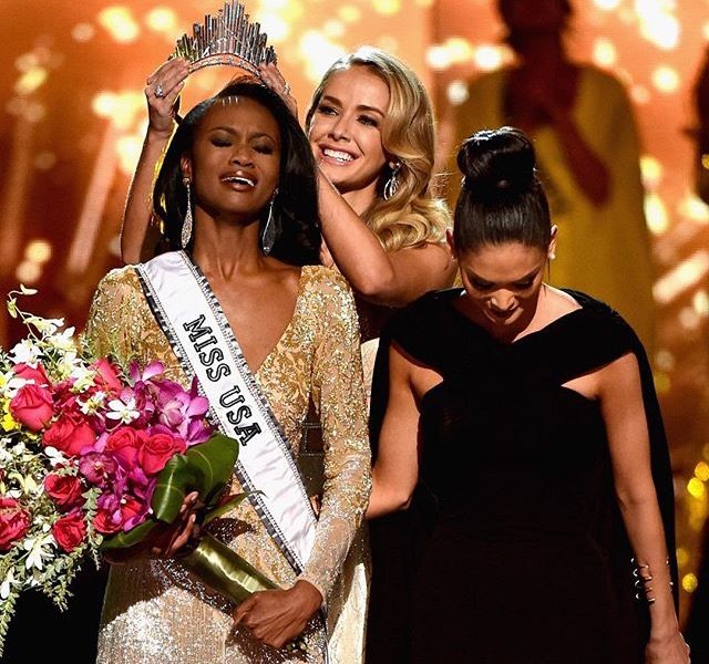 Black, Beautiful & Brilliant Deshauna Barber is Miss USA 2016! BellaNaija