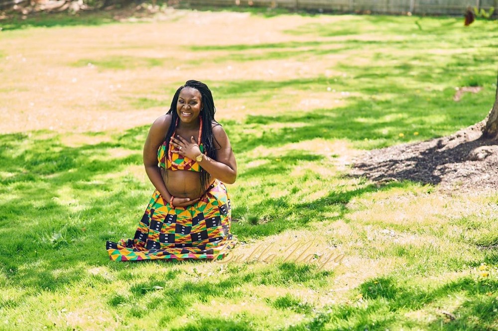 BN Living: Maternity Glam with an African Twist - See Yetundeâ€™s Maternity P...