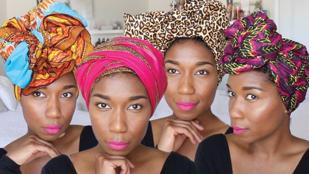 BNFroFriday 10 Super Easy Ways to tie Head Wraps by Naptural85