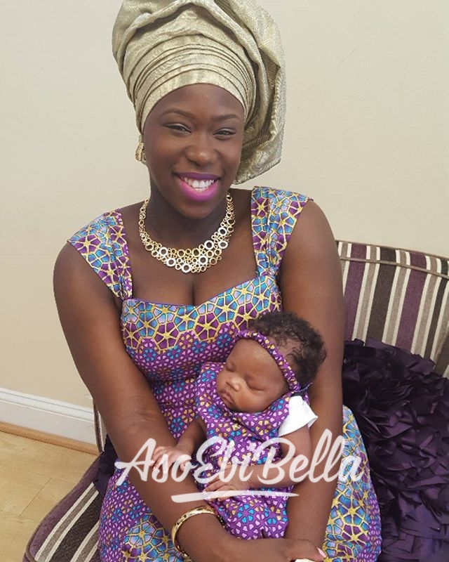 @sweetyinka and her adorable baby
