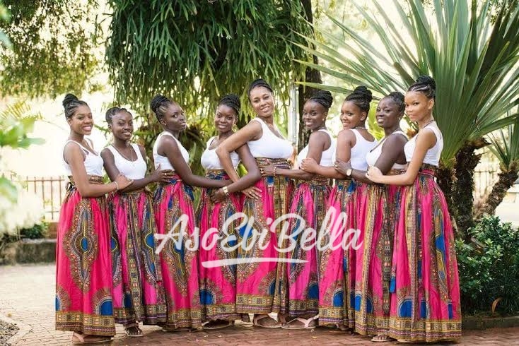 Bridesmaids in @nachemel