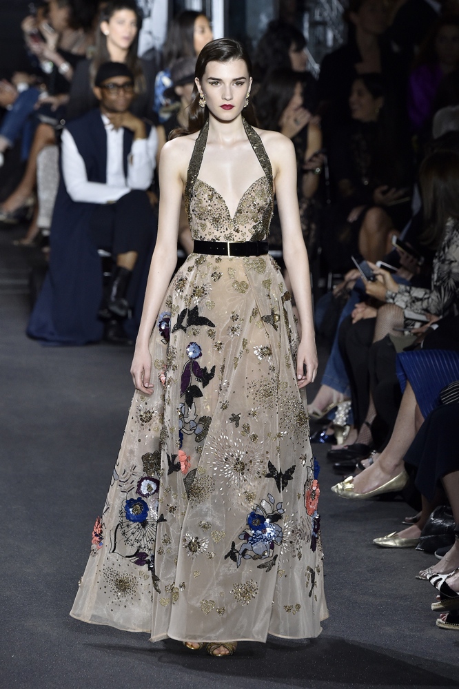 PARIS, FRANCE - JULY 06: A model walks the runway during the Elie Saab Haute Couture Fall/Winter 2016-2017 show as part of Paris Fashion Week on July 6, 2016 in Paris, France. (Photo by Kristy Sparow/Getty Images)