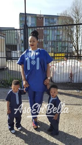 Eva Obaseki & Kids