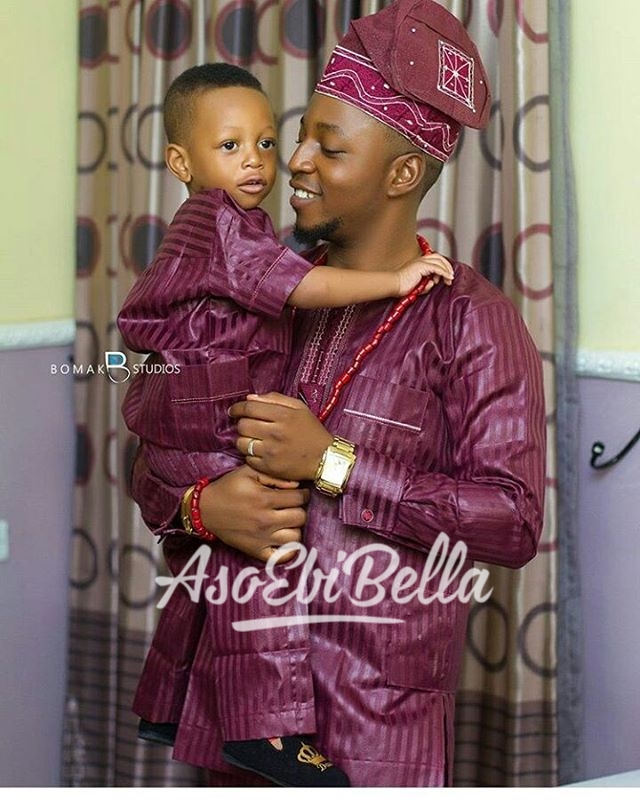 Father & Son Photography by @toluatoyebi of @bomakstudios
