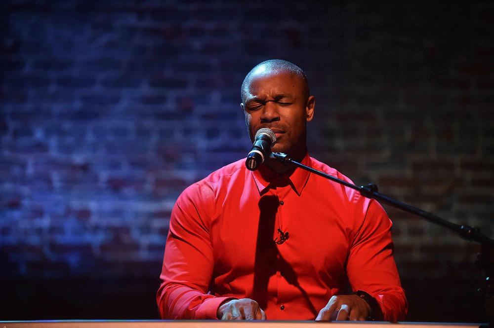 ATLANTA, GA - MARCH 21: Recording artist Tank performs onstage at Rolling Out Presents Star Studio with Tank at Balzer Theater at Herren's on March 21, 2015 in Atlanta, Georgia. (Photo by Paras Griffin/Getty Images) - BellaNaija- July 2016