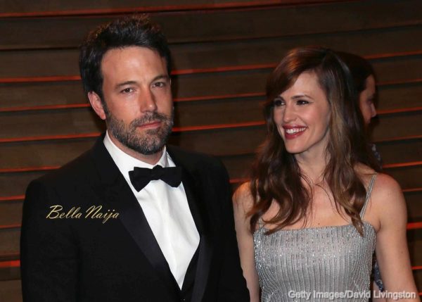 WEST HOLLYWOOD, CA - MARCH 02: Actor/director Ben Affleck (L) and wife actress Jennifer Garner attend the 2014 Vanity Fair Oscar Party hosted by Graydon Carter on March 2, 2014 in West Hollywood, California. (Photo by David Livingston/Getty Images)