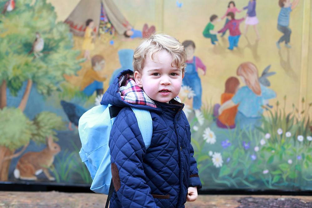Prince George goes to Nursery School!