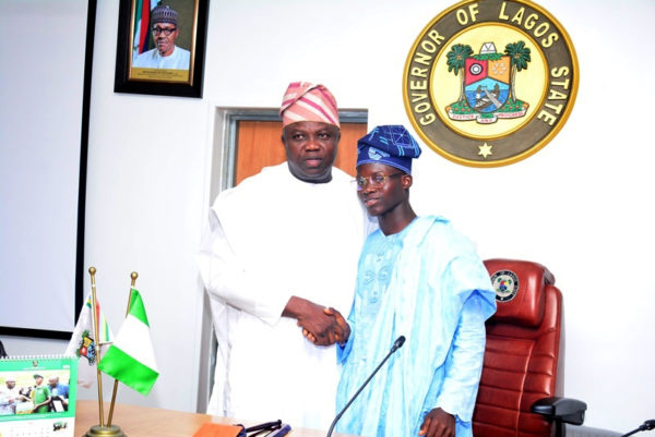 Governor Ambode Hosts One Day Gov and His Cabinet1