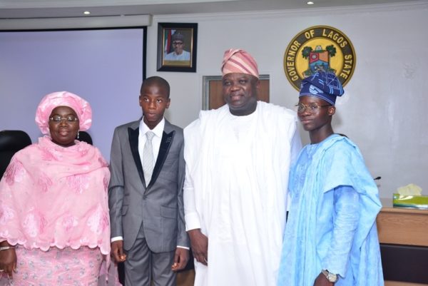 Governor Ambode Hosts One Day Gov and His Cabinet10