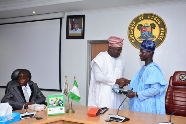 Governor Ambode Hosts One Day Gov and His Cabinet2