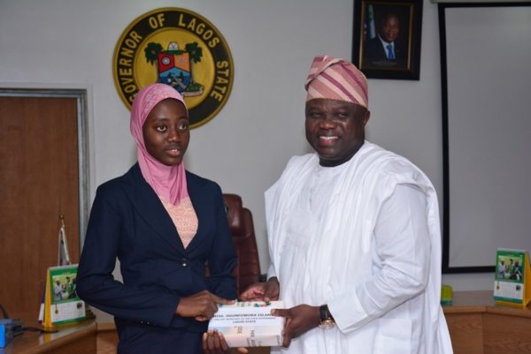 Governor Ambode Hosts One Day Gov and His Cabinet4