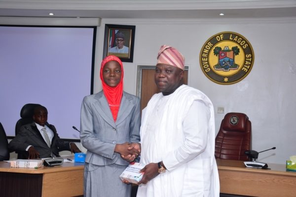 Governor Ambode Hosts One Day Gov and His Cabinet6