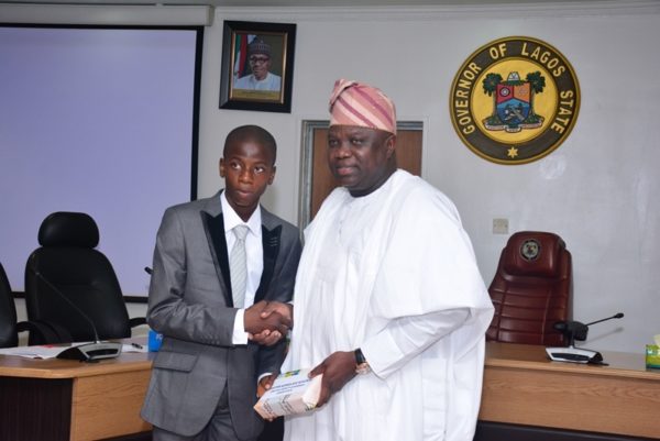 Governor Ambode Hosts One Day Gov and His Cabinet7