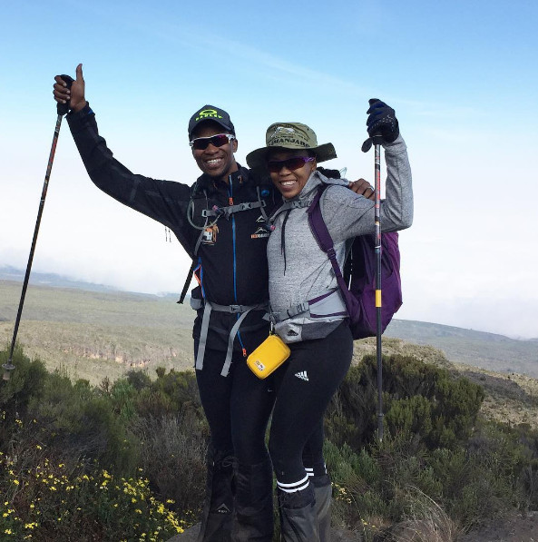 Gugu Zulu and Wife