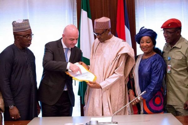 Infantino Meets Buhari