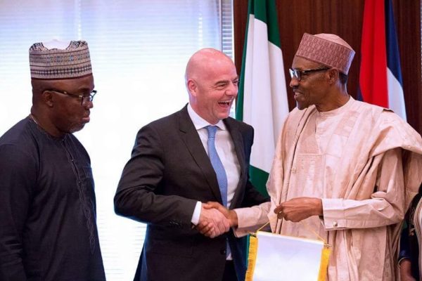 Infantino Meets Buhari2