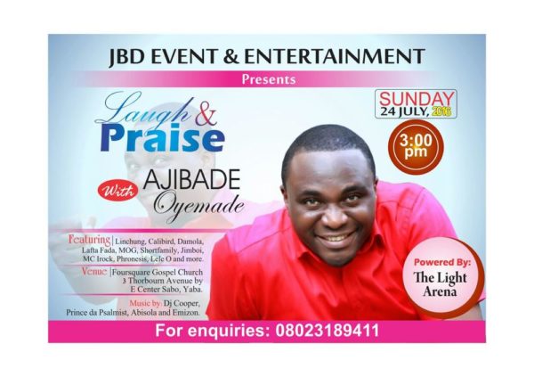 Laugh and Praise-Ajibade Oyemade