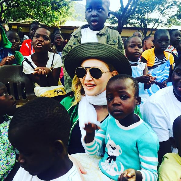 Madonna in Malawi