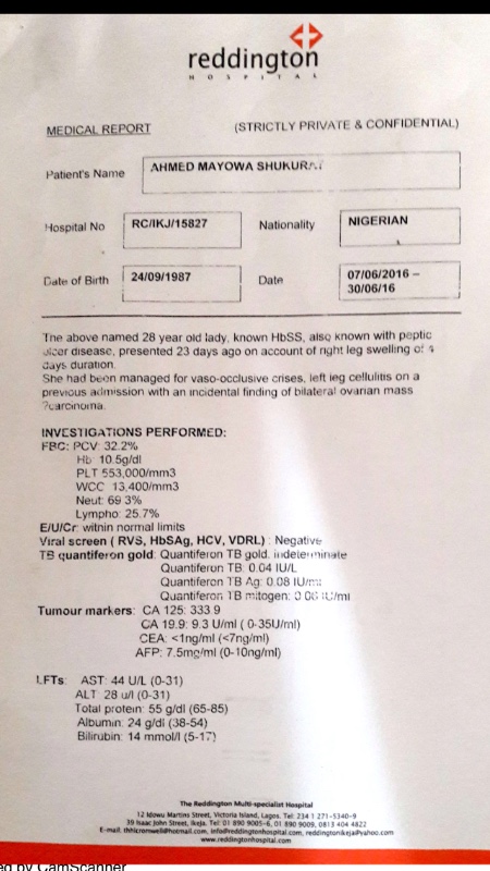 Mayowa Medical Records 1