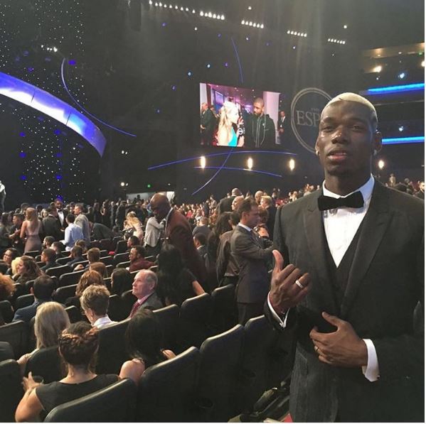 Paul Podgba at the ESPYs