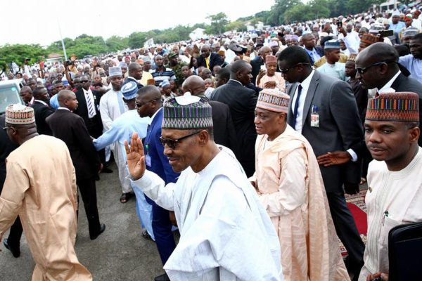 President Buhari Eid al Fitr Celebration1