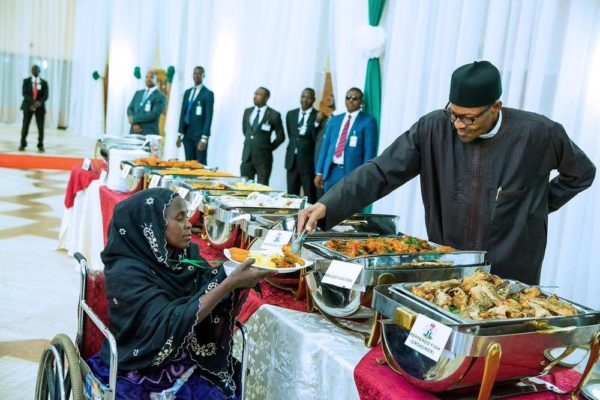 President Buhari Hosts IDPs1