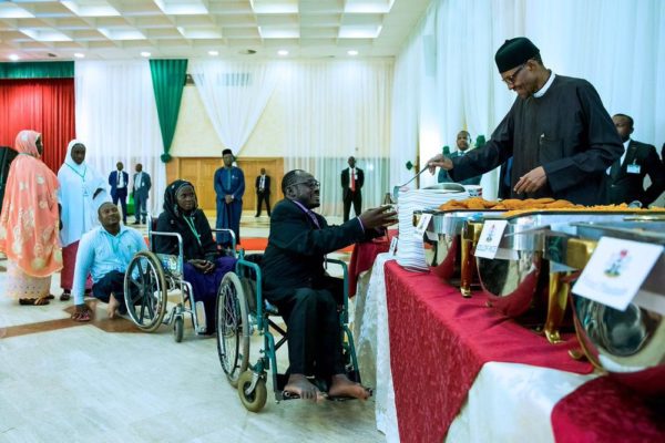 President Buhari Hosts IDPs2