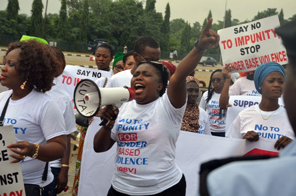 Protests against Dino Melaye in Abuja7