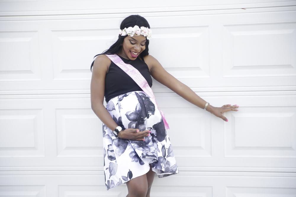 KB Living: Gospel Star Solomon Lange And Florence Are Having A Girl: Cute Baby Shower Photos