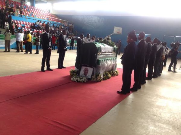 Stephen Keshi Buried