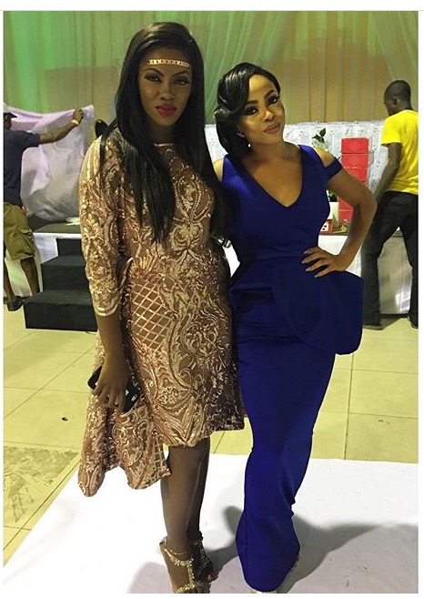 Tiwa Savage & Toke Makinwa