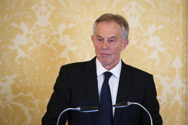 LONDON, UNITED KINGDOM - JULY 6: Former Prime Minister, Tony Blair speaks during a press conference at Admiralty House, where responding to the Chilcot report he said: "I express more sorrow, regret and apology than you may ever know or can believe on July 6, 2016. in London, United Kingdom. The Iraq Inquiry Report into the UK government's involvement in the 2003 Iraq War under the leadership of Tony Blair was published today. The inquiry, which concluded in February 2011, was announced by then Prime Minister Gordon Brown in 2009 and is published more than seven years later. Mr Blair said that the report contained "serious criticisms" but showed that "there were no lies, Parliament and the Cabinet were not misled, there was no secret commitment to war, intelligence was not falsified and the decision was made in good faith". (Photo by Stefan Rousseau - WPA Pool/Getty Images)