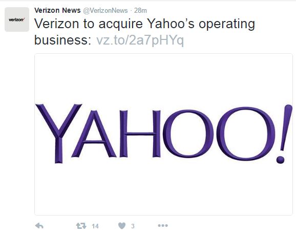 Verizon and Yahoo